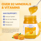 Sebionior Sea Moss Gel with Essential Vitamins, Trace Minerals, Vegan Superfoods for Jams, Jellies, and Sweet Sauces (Mango)