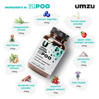 UMZU zuPOO Gut Cleanse Detox, 30 Capsules – 7-Day Natural Colon Cleanse with Cascara Sagrada & Magnesium Citrate – Vegan, Non-GMO, Gluten-Free Detox Cleanse Supplement for Healthy Bowel Support