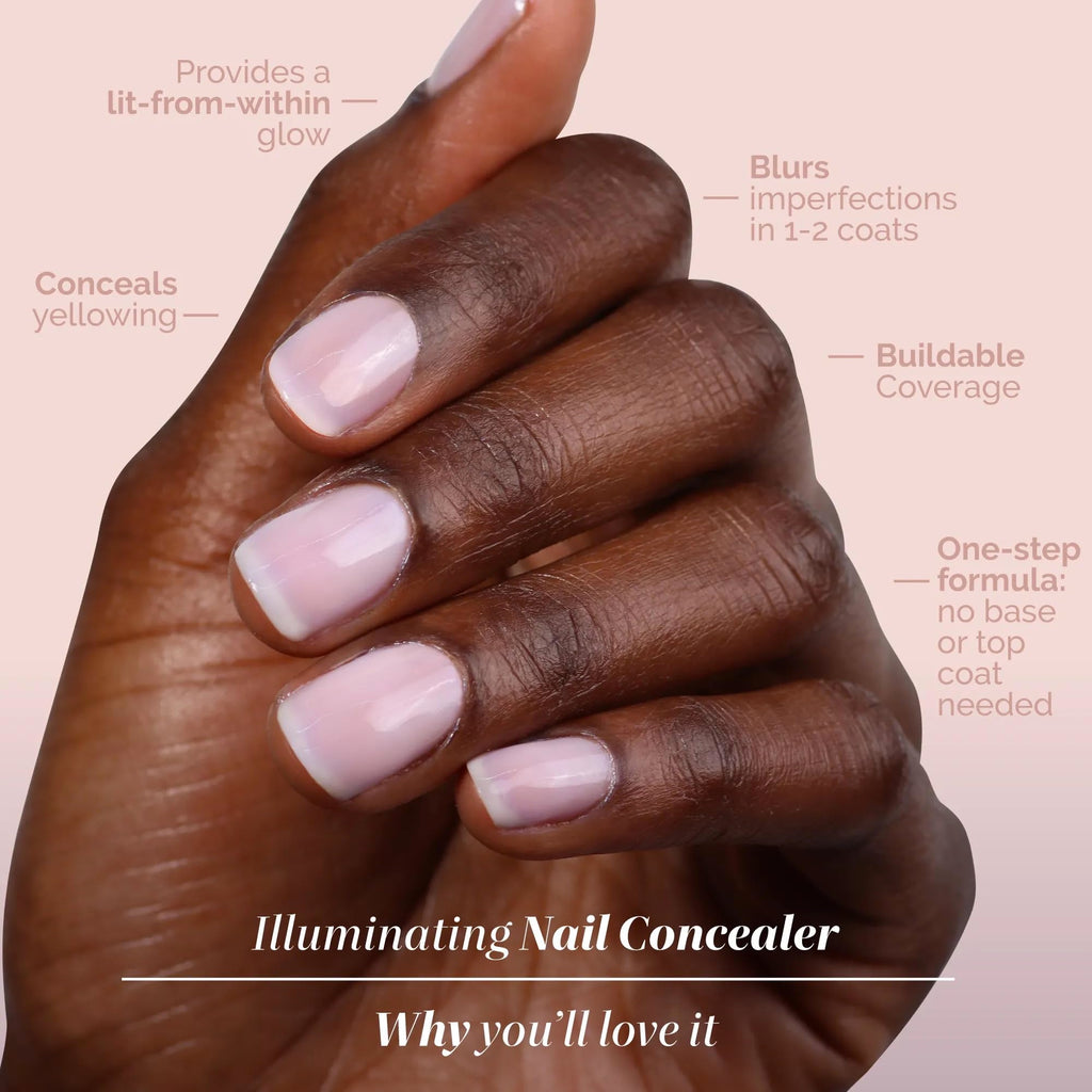 LONDONTOWN kur Illuminating Nail Concealer, Pink