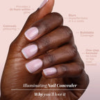 LONDONTOWN kur Illuminating Nail Concealer, Pink