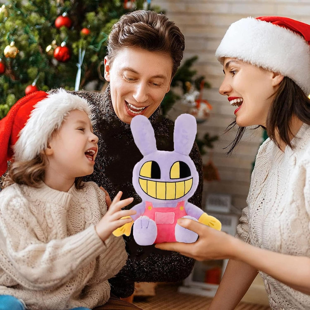 SAJISP The Amazing Digital Circus Plush,10" Jax Plushies Toy Gift, Cute Stuffed Figure Doll for Kids and Adults, Birthday Halloween Christmas Choice for Boys Girls
