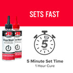 J-B Weld Pro Size ClearWeld 5 Minute Set Epoxy