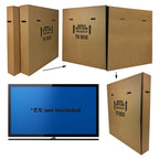 Uboxes Moving Boxes for TV, LCD/LED, (2 Pack)