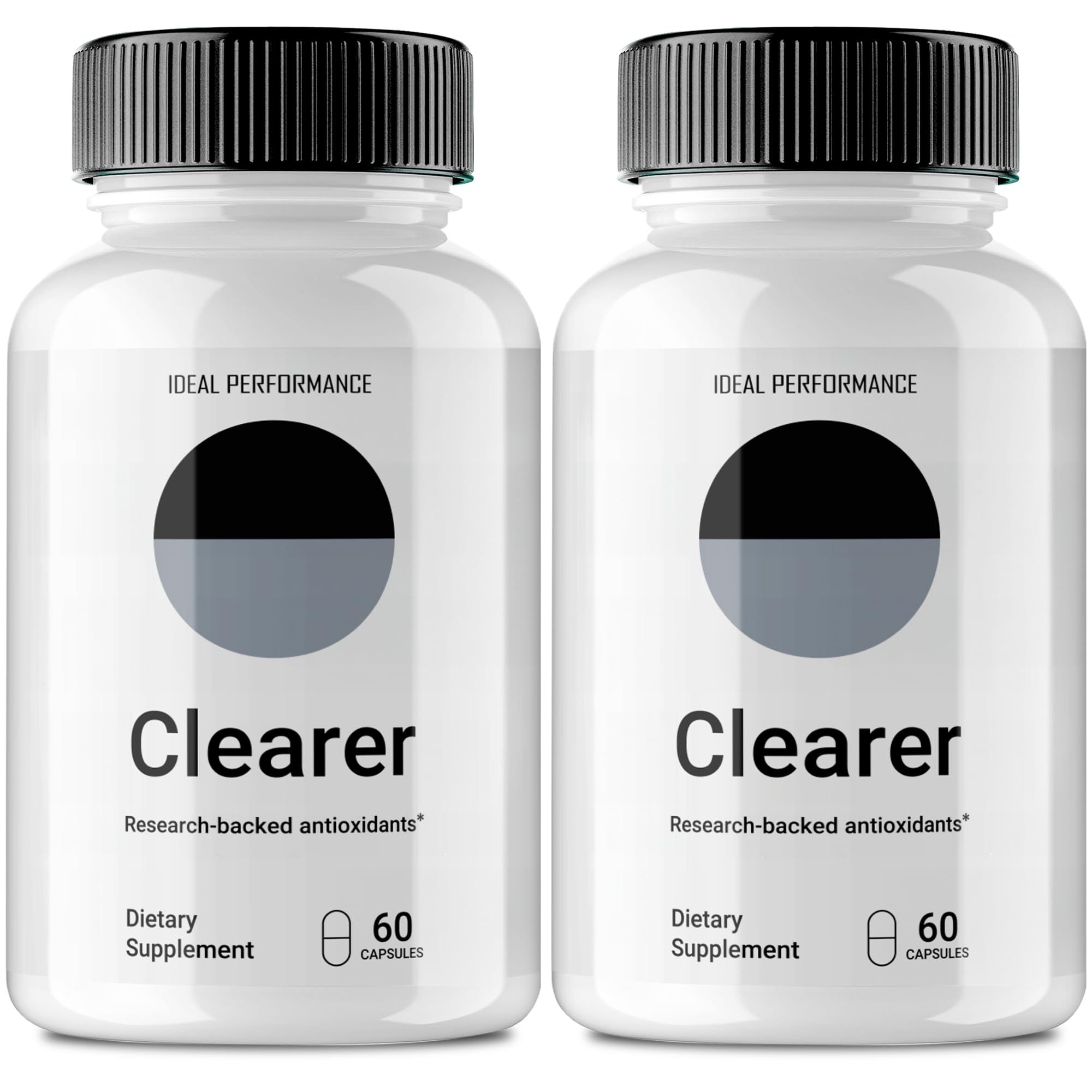 Clearer Vision Support Capsules, Clearer Pills Advanced Formula Eye Health Supplement - All Natural Health & Wellness Vitamin Supporting Vision & Eye Health, Crystal Clear Vision Reviews (2 Pack)
