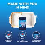 Finish Powerball Dishwasher Pods, Wrapper Free Dish Detergent, 84ct