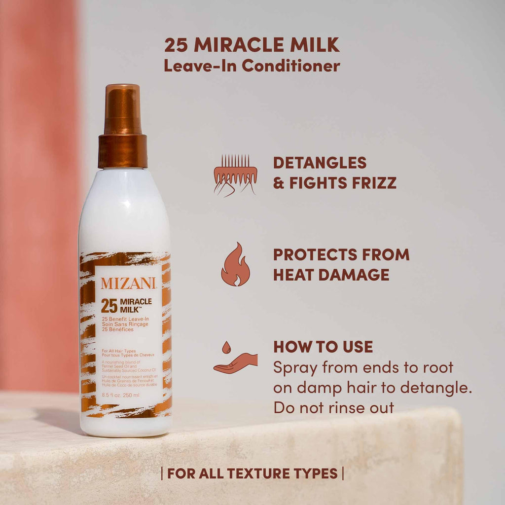 Mizani 25 Miracle Milk Leave-in Conditioner, 8.5 fl oz