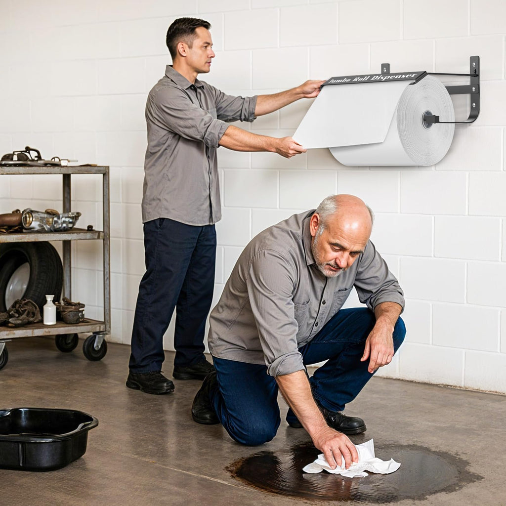 Hazztoll Wall Mounted Wiper Dispenser,Compatible with Wypall & Kimtech Wipe