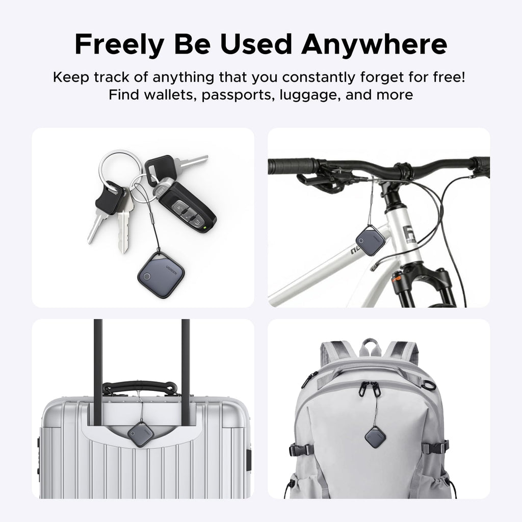 UGREEN FineTrack Air Tracker Tags (iOS Only) 4 Pack Key Finder