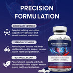 M PAIN MANAGEMENT TECHNOLOGIES Nerve Support Supplement - Nitric Oxide/L-Arginine - Feet Hand Legs Toe Maximum Strength Nerve Support Formula 120 Caps