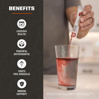 MTN OPS Reds Super Reds Antioxidant Drink Powder Daily Health Blend with Phytonutrients Free Radical Support 30 On The Go Stick Packs