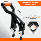 Axcoix Universal Shovel Handle Replacement, Weed Trimmer Handle Extension