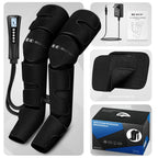 Bestgift Christmas Gifts for Men, Women, Mom, Dad, Mother's Day, Father's Day, Air Compression Massager with Heat for Foot, Leg, Calf, Thigh, Knee, Helpful for Muscle Fatigue, Cramps, Swelling, Edema