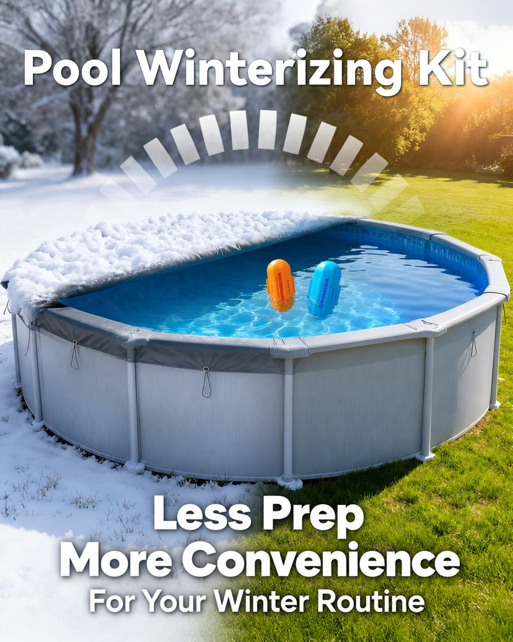AQUASTRONG 4 in 1 Pool Closing Kit for Above Ground & Inground Pools