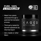 Kaged L-Citrulline Powder | Unflavored | 100 Servings