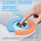KIISIISO Toilet Bowl Cleaners 26 PACK, Automatic Toilet Bowl Cleaner Tablets for Deodorizing & Descaling, Long-Lasting Cleaning Tablets for Toilet Tank Against Tough Stains