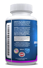USANUTRA Brain Support Plus for Memory and Focus, Supports Healthy Short Term and Long Term Memory, 1000mg per Day, Made in the USA