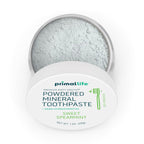Primal Life Organics - Dirty Mouth Toothpowder, Tooth Cleaning Powder, Flavored Essential Oils with Natural Kaolin & Bentonite Clay, Good for 200+ Brushings, Organic, Vegan (Sweet Spearmint, 1 oz)
