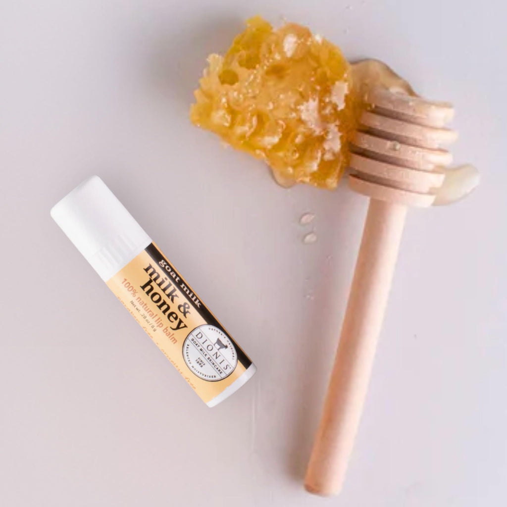 Dionis Goat Butter Overnight Lip Mask & Milk & Honey Lip Balm Set (Pack of 2)