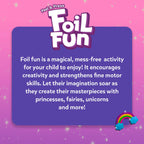 Skillmatics Foil Fun - Unicorns & Princesses, No Mess Art for Kids, Craft Kits & Supplies, DIY Creative Activity, Travel Toys, Gifts for Ages 4, 5, 6, 7, 8, 9