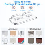 Hetyue Hooks for Outdoor String Lights Clips: 40Pcs Heavy Duty Light Hook