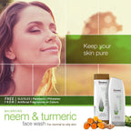 Himalaya Botanique Balancing Neem & Turmeric Face Wash, Dermatologically Tested, Vitamin E, Vegan, Cruelty Free, Paraben Free, SLS Free, 5.07 Fl Oz, 2 Pack