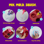 Taba Squishy Making Kit for Kids - Squishies Craft Kits - Gifts for Girls