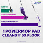 Swiffer PowerMop Multi-Surface Mopping Pad Refills, Made by Swiffer, for Floor Cleaning, 11 Count (Pack of 3)