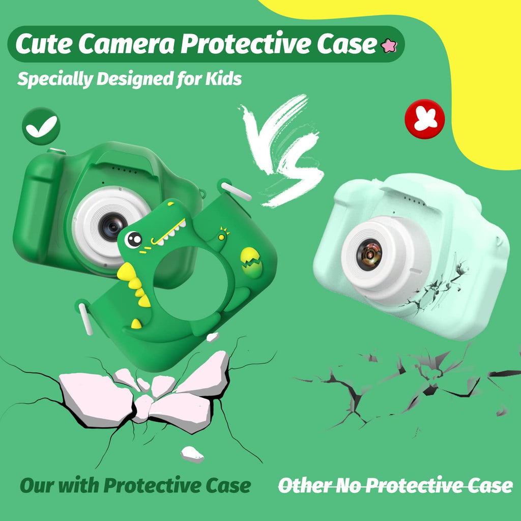 Upgrade Kids Camera,Christmas Birthday Gifts Toys for Ages 3‑12