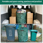 Maziloxe 3Pack 72Gal Tear-Resistant Reusable Yard Waste Bags with Gloves