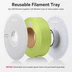 COMTREE Bamboo PLA Matte Refill Filament 1.75mm 1 KG (2.2lbs) with RFID for Bambu Lab A1/X1/P1 Series 3D Printers,Easy to Print, 3D Printing Filament,No Spool, +/- 0.03mm (Sakura Pink 11201)