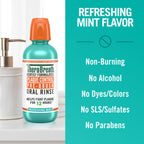 TheraBreath Plaque Control Pre-Brush Oral Rinse, Refreshing Mint Flavor, Antigingivitis and Antiplaque Rinse, Dentist Formulated, Alcohol Free, 16 Fl Oz (Pack of 2)