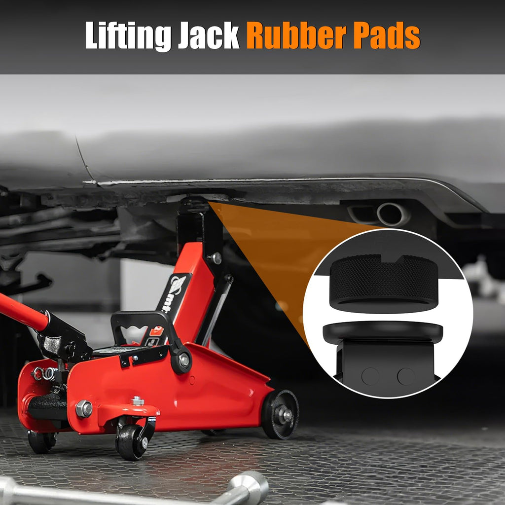 Universal Floor Jack Pads 4 PCS Pinch Weld Jack Pad - Car Jack Stand Adapter, Lift Frame Rail Protection Car Accessories