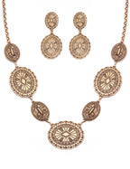 TOPACC Western Jewelry Set for Women Metal Vintage Western Necklace with Earrings Cowgirl Jewelry‌ for Country Concert Outfit