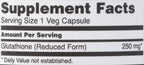 NOW FOODS Glutathione 250, 60 CT
