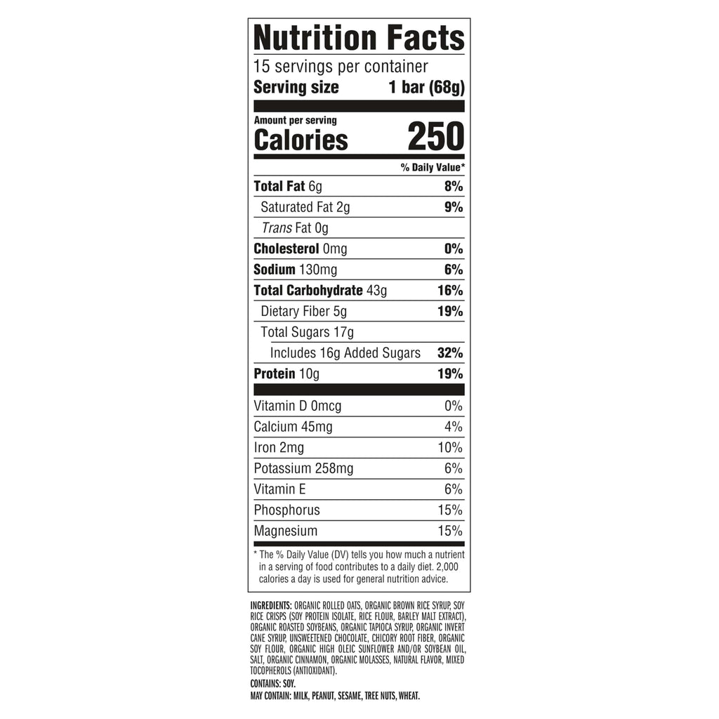 CLIF BAR Protein Energy Bars, Chocolate Chip, 15ct
