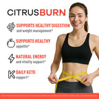 (2 Pack) Citrus Burn Capsules - Official CitrusBurn Pills Supplement Support All Natural Ingredients Advanced Formula Premium Multivitamin for Overall Health & Wellness, 120 Capsules for 2 Months