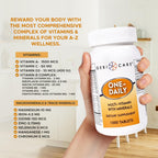 GeriCare One-Daily Multivitamins with Minerals for Men & Women (1000 Tablets) High-Potency Multi-Vitamin & Multimineral Dietary Supplement for Immunity, Energy| Complete Daily Nutritional Support