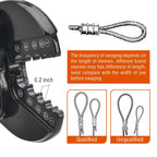 iCrimp Wire Rope Crimping Tool, Wire Rope Swager, Fishing Lines Crimping, for 1/64-inch to 3/16-inch Aluminum Oval Sleeves, Stop Sleeves, Loop Sleeves and Ferrules