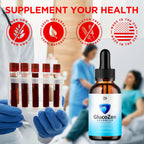 (3 Pack) Glucozen Drops, Official Gluco Zen Blood Support with All Natural Ingredients, Advanced Glucozen Drops Health & Wellness Supplement Formula with Maximum Strength Multivitamins (90 Servings)