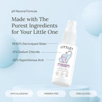 Littley Toy & Surface Cleaner | 16 oz | Alcohol-Free HOCl Spray for Baby Toys & High-Touch Surfaces | Fragrance-Free Formula | Gentle Cleaning for Everyday Messes