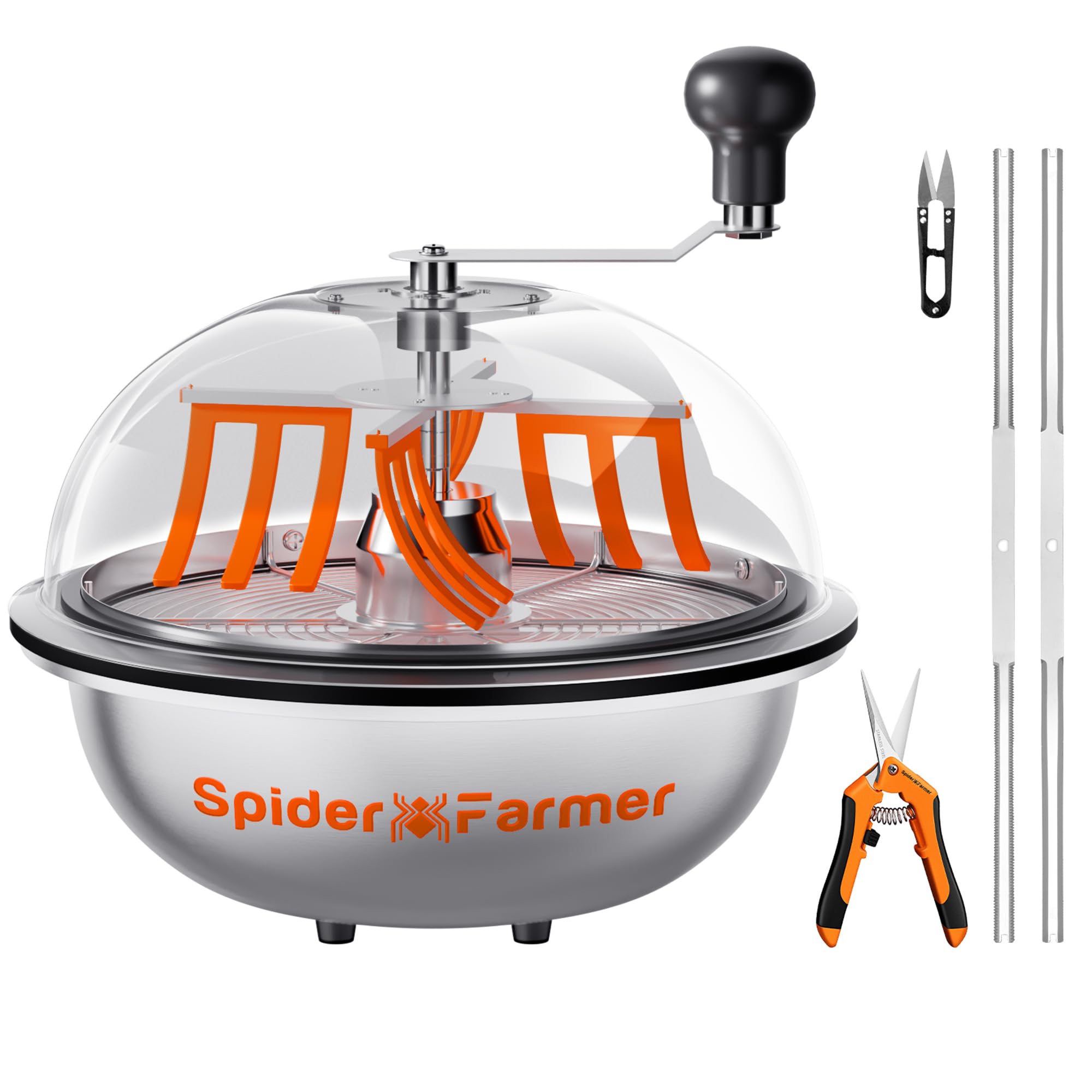 Spider Farmer 13" Bud Leaf Bowl Trimmer with Stainless Steel Blades
