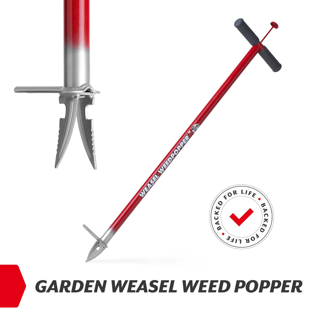 GARDEN WEASEL Stand Up Weed Puller Remover Tool for Dandelion Root Removal
