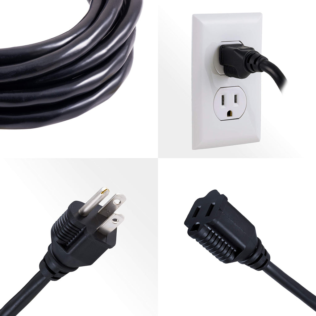 UltraPro Outdoor Extension Cord, 40 Ft, Heavy Duty Extension Cord