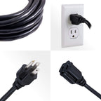 UltraPro Outdoor Extension Cord, 40 Ft, Heavy Duty Extension Cord