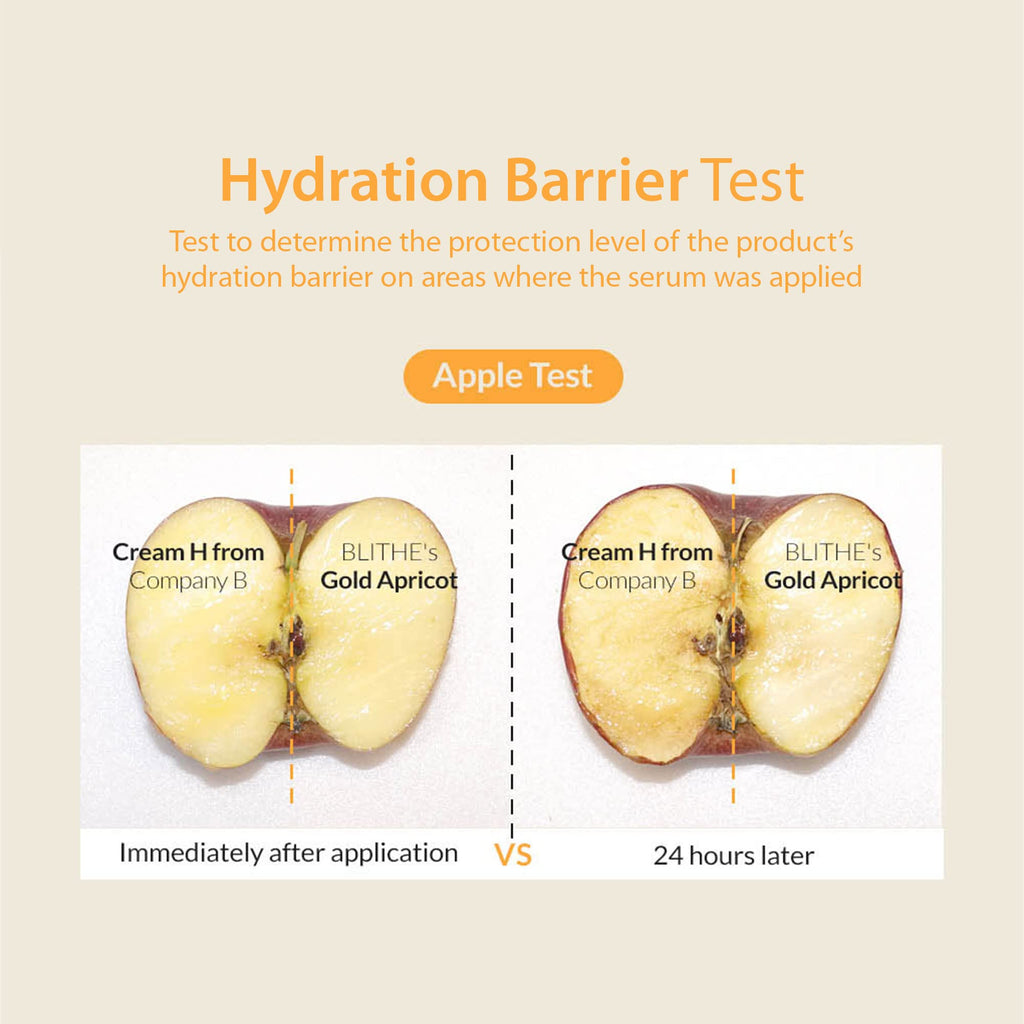 BLITHE Pressed Serum Gold Apricot | Glow Serum for Face | Glass Skin Korean Skincare & Face Moisturizer for Dry Skin, 1.68 fl oz