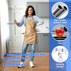 Snap Grip Mini Mop Stick with 39 inches Handle — Zero-Touch Gap Cleaner & Locking Head, Includes 1 Mini Mop & 5 Reusable Cloths for Multi-Surface Cleaning