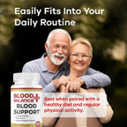 (2 Pack) BloodBalance Plus Capsules - Official BloodBalance Plus Support Supplement Premium Pills All Natural Advanced Formula Multivitamin for Overall Health & Wellness, 120 Capsules for 2 Months