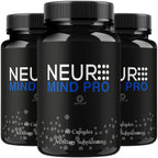 (3 Pack) Neuro Mind Pro - Neuro MindPro Capsules Advanced Formula, NeuroMindPro Original Premium Pills All Natural Daily Support for Overall Health & Wellness Reviews, 180 Capsules for 3 Months