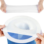 IIIHAT Pool Skimmer Socks Reusable Effective Pool Filter Basket Socks to Save Pumps, Filters, Baskets and Skimmers- The Ideal Sock/Net/Saver to Protect Your Inground or Above Ground Pool (50pcs)