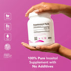 Theralogix Ovasitol Inositol Powder - 90-Day Supply - Myo-Inositol & D-Chiro Inositol for Hormone Balance & Ovarian Function Support* - NSF Certified - 400 g (180 Servings)